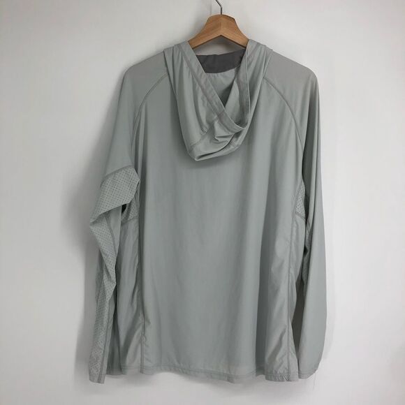 KATHMANDU Hooded Half Zip Pullover Powder Gray - Picture 2 of 9